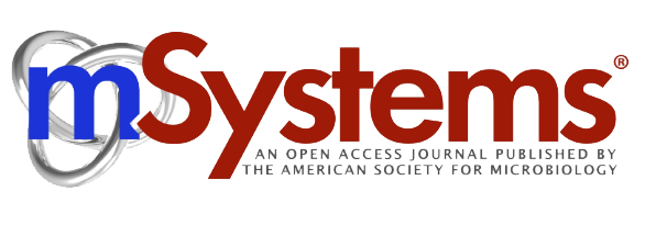 mSystems logo. An open access journal published by the American Society for Microbiology.