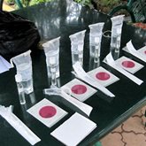 .A series of drinking water tests.