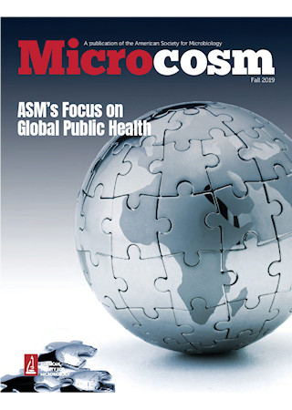 Cover of the Fall 2019 issue of Microcosm magazine.