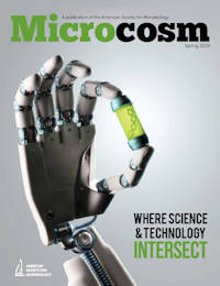 Cover of Microcosm Magazine's Spring 2019 issue.