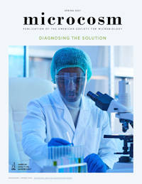 Cover of Microcosm Magazine's Spring 2021 issue.