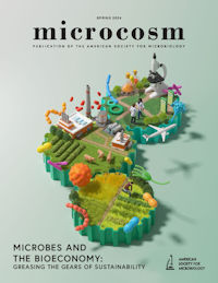 Cover of Microcosm Spring 2024 issue.