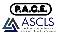 P.A.C.E. ASCLS logos.