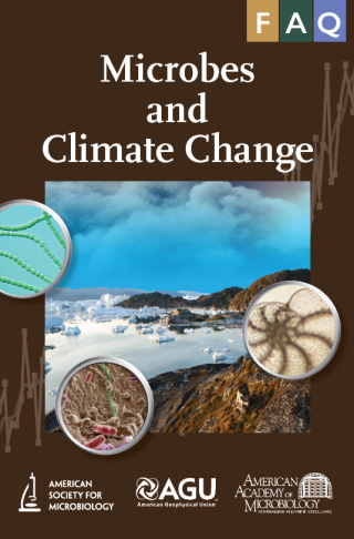 Cover of FAQ: Microbes and Climate Change