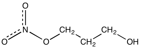 Chemical structure of 3-NOP.